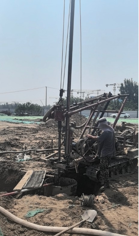 运城河津工地打井